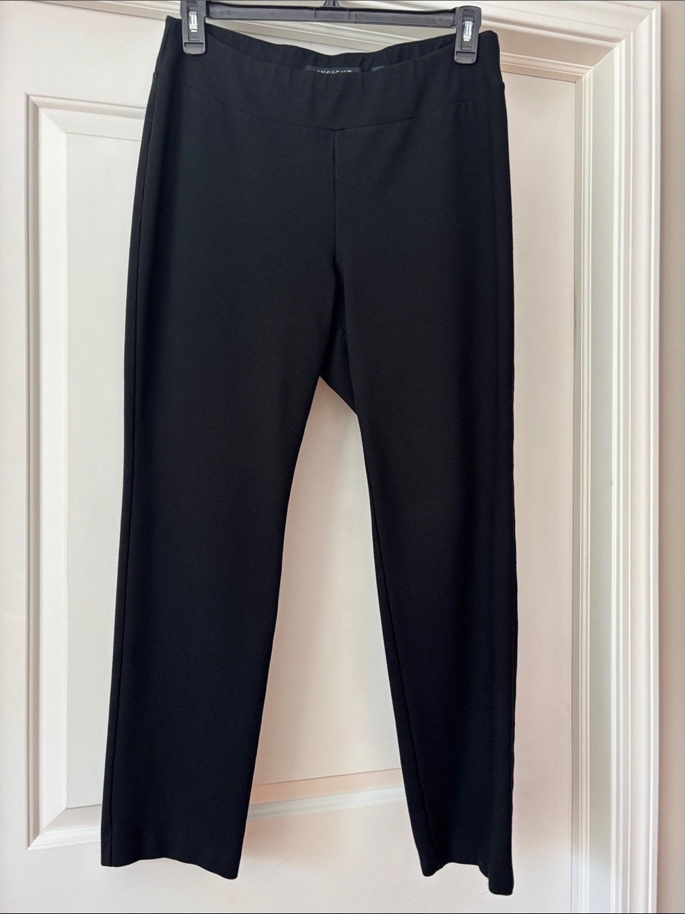 Insight Black Straight-Leg Women's Pants